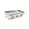 PLANCHA GAZ INOX 1000 - LISSE AVEC CHROME