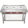 Vitrine Bain marie 3 x GN1/1 - GASTROMASTRO