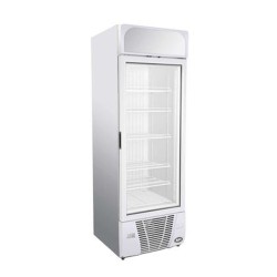 Armoire négative ventilée 1 porte vitrée 496L - 6 niveaux sur roulettes - AFI COLLIN LUCY