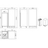 Armoire réfrigérée positive 600 L - 1 porte pleine GN 2/1- AFI COLLIN LUCY