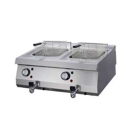 Friteuse Monobloc 2 X 12 LITRES GASTROMASTRO