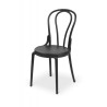 Chaise de bistrot noire