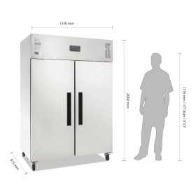 Armoire réfrigérée positive Inox 1200L - POLAR