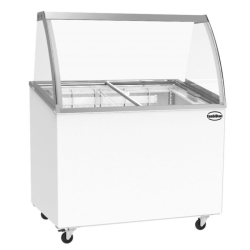 Vitrine à crème glacée 7x5L -Combisteel