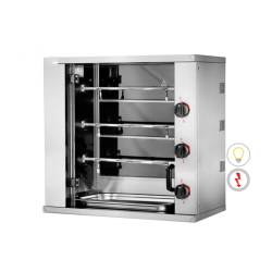 Rôtissoire électrique MINI - 3 broches - GASTROMASTRO