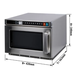 Micro-onde numérique GASTROMASTRO - 1.8KW