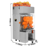 Machine à jus d'orange professionnelle avec robinet