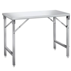 Table inox pliable - AISI 304 - 1200 x 600 x 910 mm