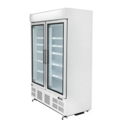 Armoire réfrigérée vitrée négative - 920 L. - Paiement 4X - Garantie 2 ans - Classe N