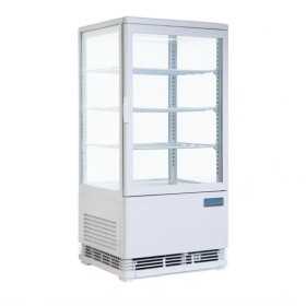 Vitrine réfrigérée panoramique - Paiement 4X - Garantie 2 ans - 68 L - Classe N