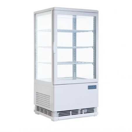 Vitrine réfrigérée panoramique - Paiement 4X - Garantie 2 ans - 68 L - Classe N