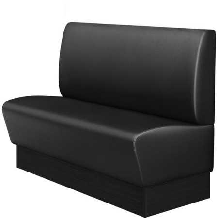 Banquette de bar Rangé noir design