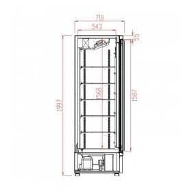 Armoire négative 3 Portes 1530L -COMBISTEEL