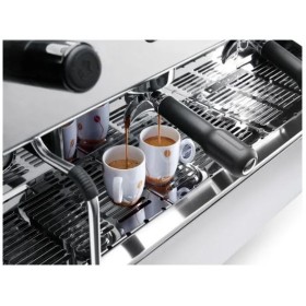 Machine à café expresso 2 groupes - inox