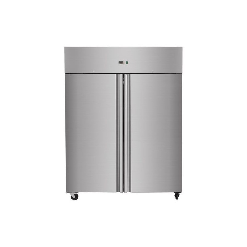 Armoire réfrigérée inox positive 1 porte vitrée