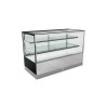 Equipement professionnel cuisine - %category_name% : Vitrine réfrigérée positive - 1500 (L) x 730 (P) x 1200 (H) mm - Avec écl