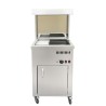 Equipement professionnel cuisine - %category_name% : Chauffe frites fast food sur socle inox