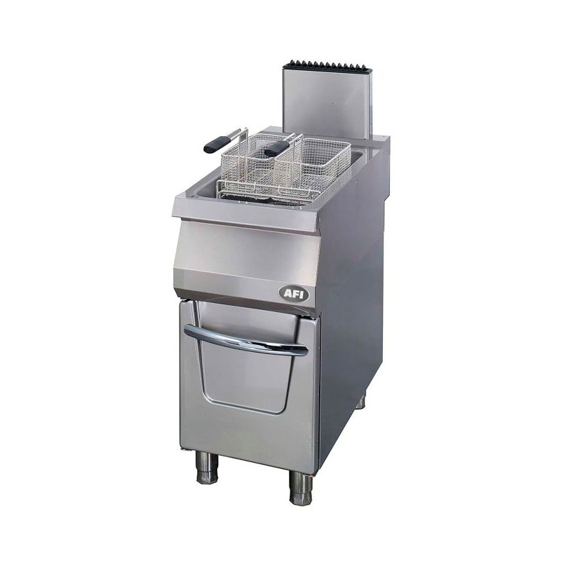 Equipement professionnel cuisine - %category_name% : Friteuse Monobloc 2 X 13 LITRES GAZ GASTROMASTRO