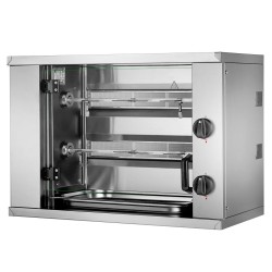 Rôtissoire 6 poulets gaz- GASTROMASTRO