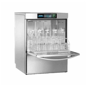 Lave-verres électronique 500x500 TRIPHASE- avec pompe de vidange et osmoseur et adoucisseur- UC-M