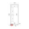 Chambre froide négative