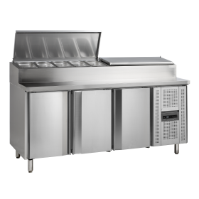 Comptoir de préparation de sandwich GN1/1