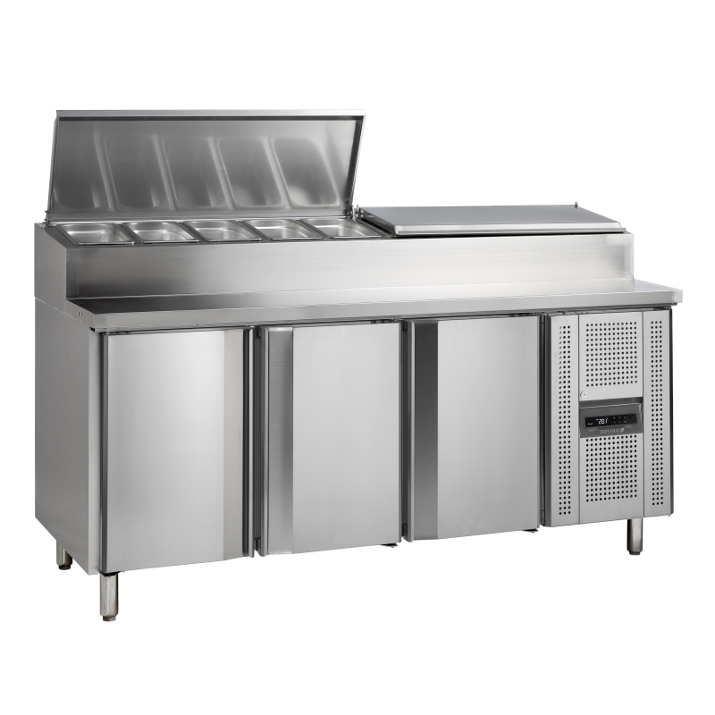 Comptoir de préparation de sandwich GN1/1