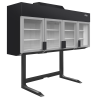 Congélateur armoire pour supermarché