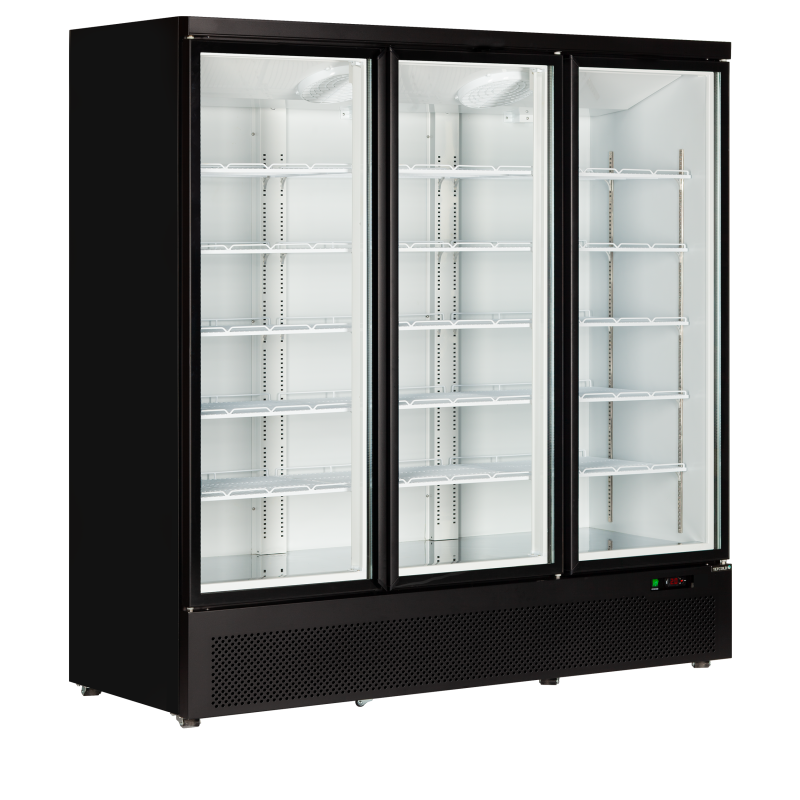 Congélateurs verticaux de vitrine
