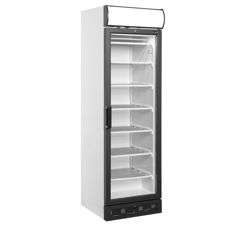 Congélateurs verticaux de vitrine