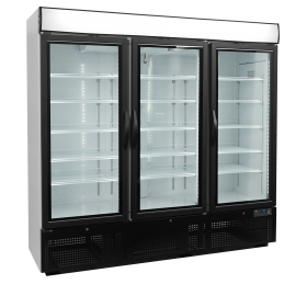 Congélateurs verticaux de vitrine