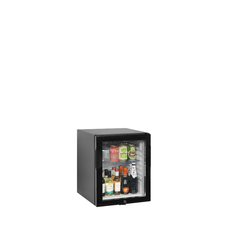 Réfrigérateur minibar à porte vitrée