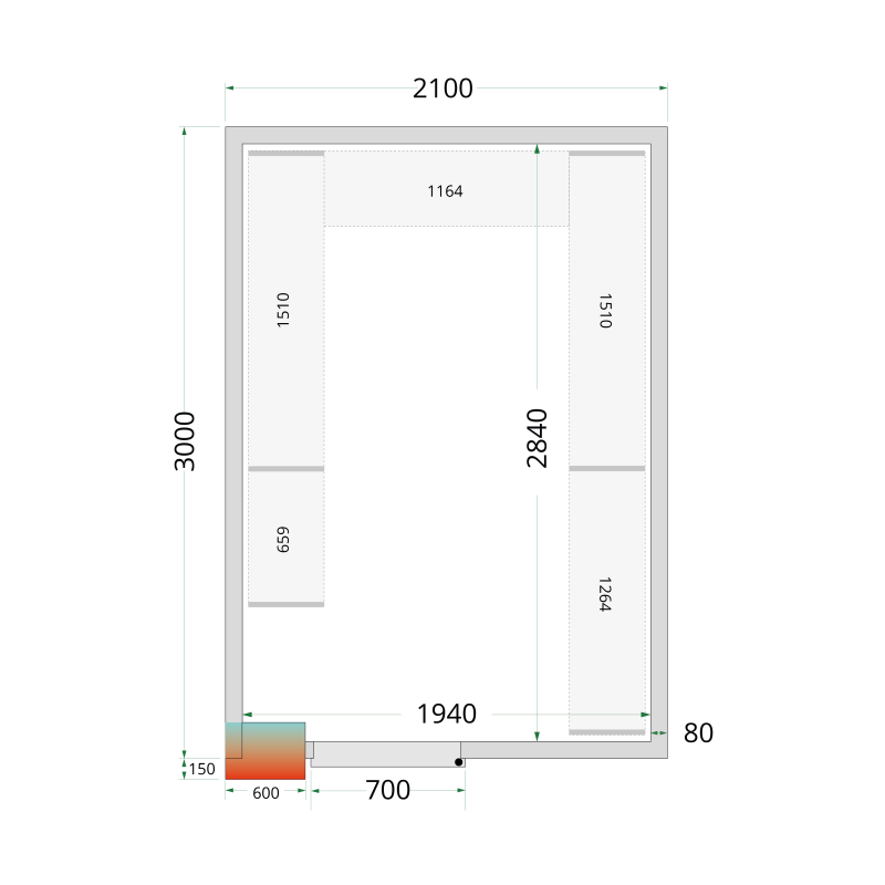 Shelf Rack System Kit