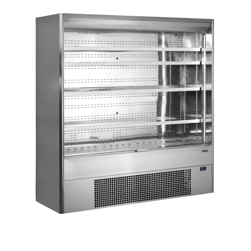 Vitrine réfrigérée inox