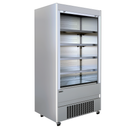 Vitrine réfrigérée inox