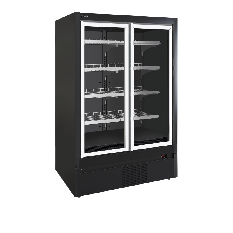 Vitrine réfrigérée pour supermarché à froid négatif
