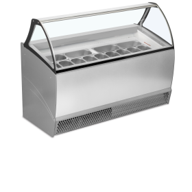 Vitrine ventilée pour glace en bac