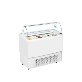 Vitrine ventilée pour glace en bac