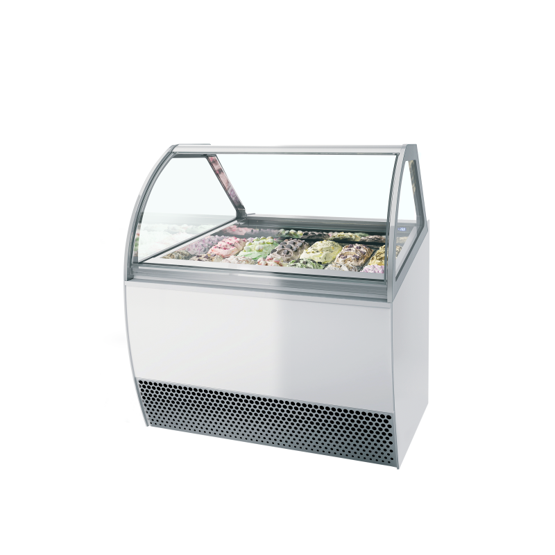 Vitrine ventilée pour glace en bac