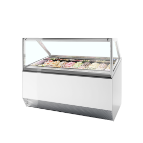 Vitrine ventilée pour glace en bac