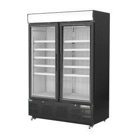 Armoire négative avec caisson lumineux Polar Série G 920L noire