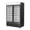 Equipement professionnel cuisine - %category_name% : Armoire réfrigérée négative - 2 Portes - 960 litres - Noire 1253L 710P 20