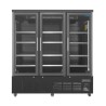 Equipement professionnel cuisine - %category_name% : Armoire réfrigérée vitrée positive - 3 portes - 1390 L - Roulettes - Clas