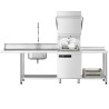 Equipement professionnel cuisine - %category_name% : Lave vaisselle industriel à capot 500 x 500 mm double paroi avec pompe de