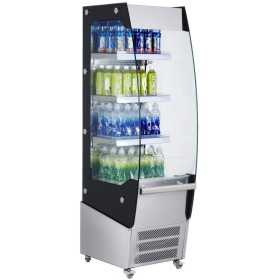 Vitrine Réfrigérée murale POLAR - 220 litres - 3 étagères - Avec éclairage - Classe N