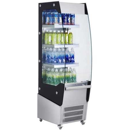 Vitrine Réfrigérée murale POLAR - 220 litres - 3 étagères - Avec éclairage - Classe N
