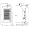 Machine Kebab électrique à Gyros Potis E2