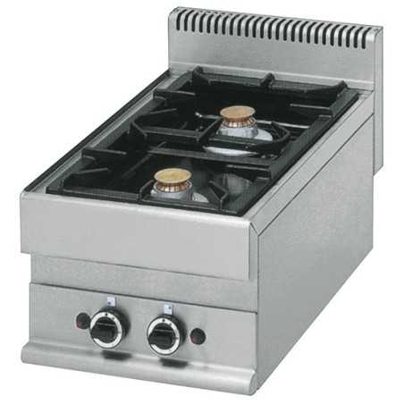 Cuisinière gaz 2 feux vifs -Top-