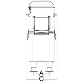 Éplucheur de pommes de terre électrique - 600 kg/h - 1,5 kW - 400 Volt -  incl. coupe-pommes de terre