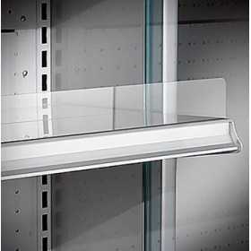 Vitrine murale noire/bleu 1230 x 725 x 1900